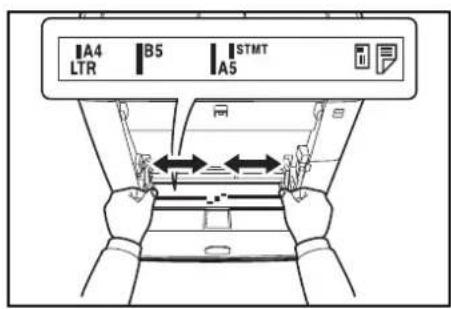 OLIVETTI dColor MF2604en - Chargement du papier dans le bac MF - 3