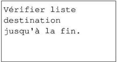 OLIVETTI dColor MF2604en - Écran de confirmation de destination - 6