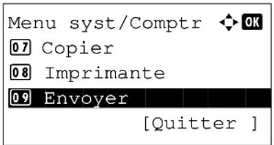 OLIVETTI dColor MF2604en - Écran de confirmation de destination avant la transmission - 1