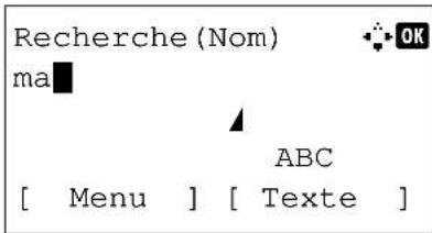 OLIVETTI dColor MF2604en - Recherche dans le carnet d'adresses externes - 3