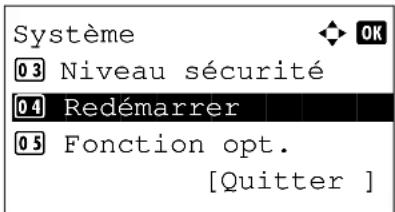 OLIVETTI dColor MF2604en - Redémarrage du système - 3