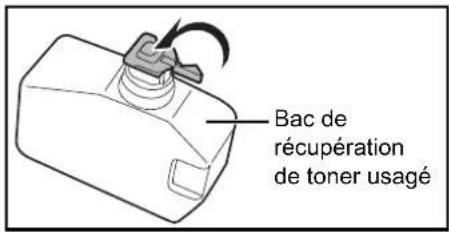 OLIVETTI dColor MF2604en - Remplacement du bac de récepération de toner - 3