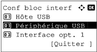 OLIVETTI dColor MF2604en - Periphérique USB (paramètre de l'interface USB) - 4