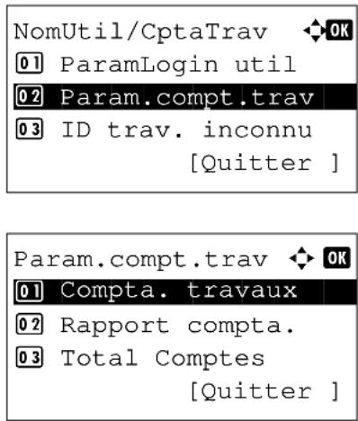 OLIVETTI dColor MF2604en - Total comptabilité des travaux/reinitialisation du compteur - 1