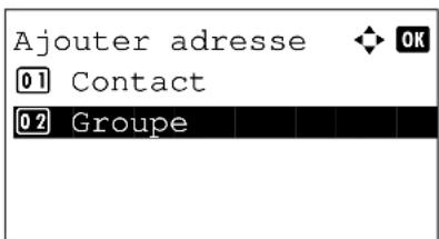 OLIVETTI dColor MF2604en - Ajout d'un groupe - 5