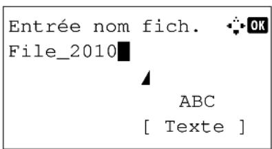 OLIVETTI dColor MF2604en - Entrée du nom de fichier - 2