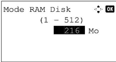 OLIVETTI dColor MF2604en - Mode disque RAM - 4