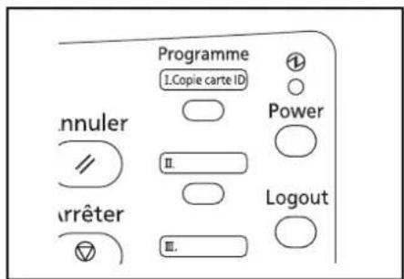 OLIVETTI dColor MF2604en - Touches Programme - 1
