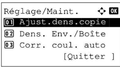 OLIVETTI dColor MF2604en - Nettoyage laser (réglage du mode de nettoyage laser) - 2