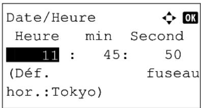 OLIVETTI dColor MF2604en - Date/heure - 6