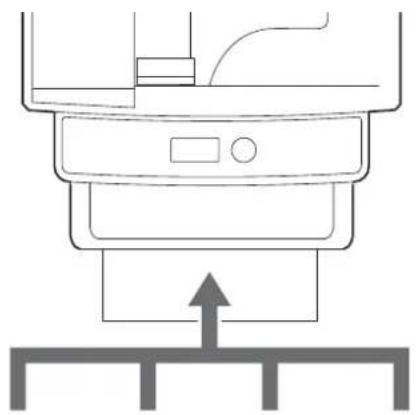 OLIVETTI dColor MF2604en - Lors du chargement d'enveloppes ou de carte dans le bac MF - 1