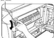 OLIVETTI Copia 9910B - A Obstáculo na zona de alimentação do papel - 6
