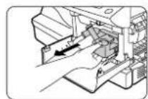 OLIVETTI Copia 9910B - UDSKIFTNING AF KOPITROMLE SUBSTITUÇÃO DO CARTUCHO TAMBOR - 4