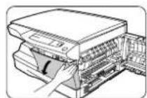 OLIVETTI Copia 9910B - UDSKIFTNING AF KOPITROMLE SUBSTITUÇÃO DO CARTUCHO TAMBOR - 3
