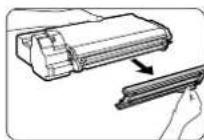 OLIVETTI Copia 9910B - INSTALLING THE TD CARTRIDGE INSTALLIEREN DER ENTWICKLEREINHEIT - 6
