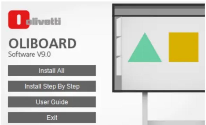 OLIVETTI Oliboard Touch - INSTALLAZIONE SOFTWARE PER WINDOWS - 1