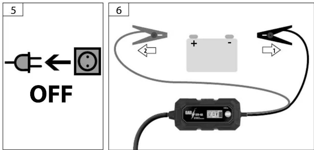 Güde GAB 12V6V4A - GAB 12V-4A 85145 - 7