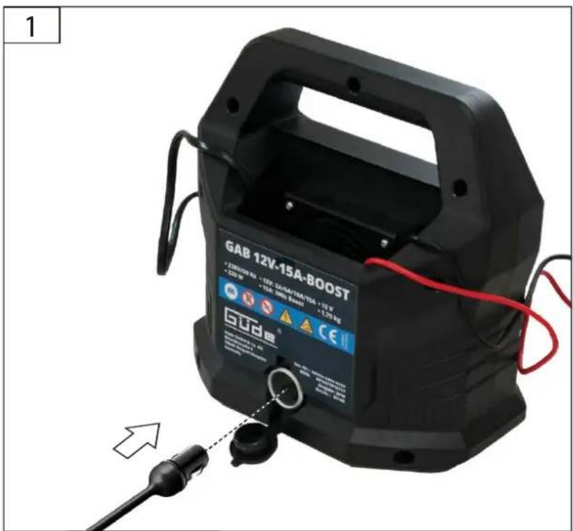 Güde BOOST GAB 12V15A - GAB 12V-15A 85143 - 1