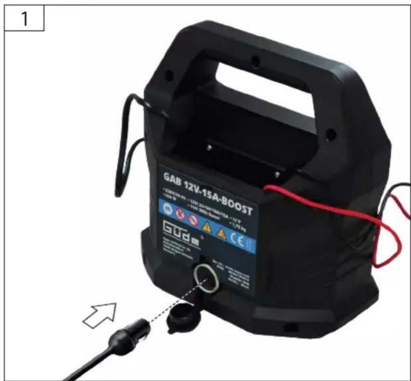 Güde BOOST GAB 12V6V10A - GAB 12V-15A 85143 - 1