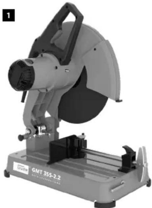 Güde GMT 3552.2 - Metalkappsäge - 5