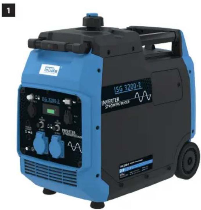 1 600e ISG 3200-2 INVERTER STROMERZEUGER ISG 3200-2 INVERTER STROMERZEUGER