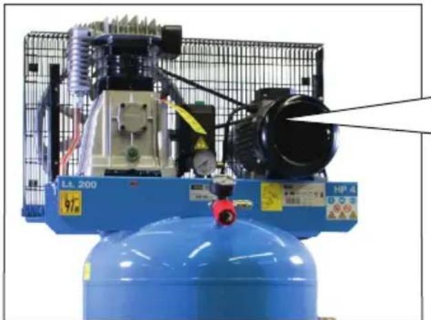 Güde Kompressor 48010200 ST - DE Keilriemen spannen - 3