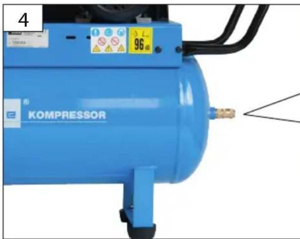 Güde Kompressor 5801050 400V - MAX bar - 7