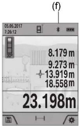 BOSCH GLM 15027 C Professional - Bluetooth®-liitännän aktivointi tietämiseksi mobililaitteeseen - 1