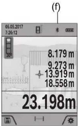 BOSCH GLM 15027 C Professional - Aktivace Rozhrani Bluetooth® pro prenos dat do mobilho koncového zařizení - 1
