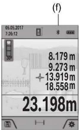 BOSCH GLM 15027 C Professional - Mobil son cihaza veri aktarimi icin Bluetooth® arabiriminin etkinleştilmesi - 1