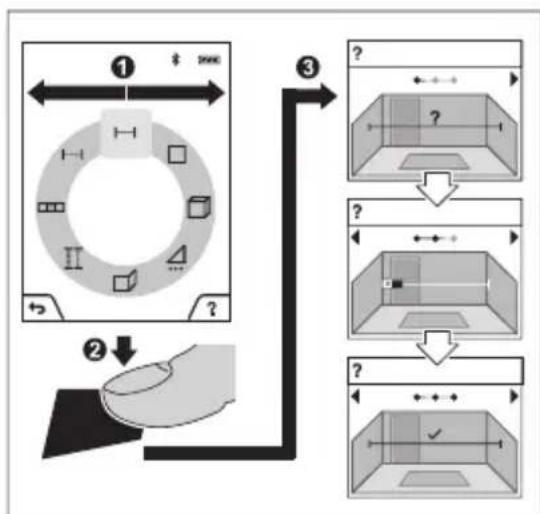BOSCH GLM 15027 C Professional - Integrated help function? - 1