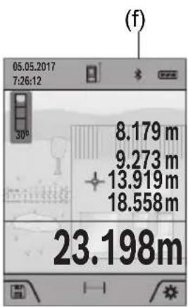 BOSCH GLM 10025 C Professional - Rozhranie Bluetooth® - 1