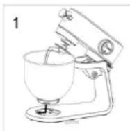 H.KOENIG KM124 - Using the Mixing Bowl - 1