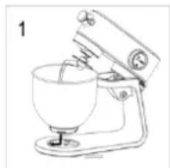 H.KOENIG KM126 - Using the Mixing Bowl - 1
