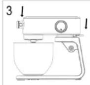 H.KOENIG KM126 - Using the Mixing Bowl - 3