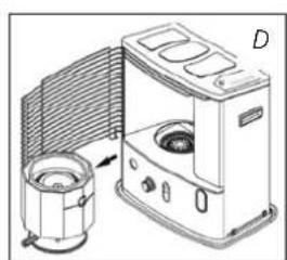 QLIMA R4224STC2 - L AVANT DE COMMENCER A CHANGER LA MECHE, L'APPAREIL DOIT ÊTRE ETEINT ET TOTALEMENT REFROIDI. - 12