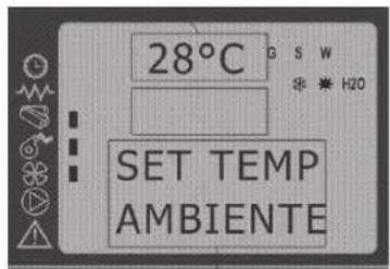 QLIMA Isotta 94 Sline - CONFIGURACIÓN DE TEMPERATURA AMBIENTE - 1