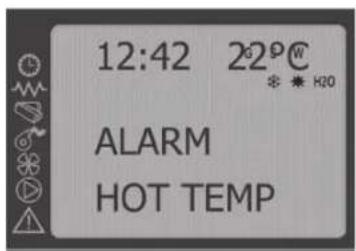 QLIMA Isotta 94 Sline - Alarma por alta temperatura - 1