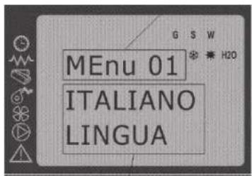 QLIMA Isotta 94 Sline - Menu 04 - scegli lingua - 1