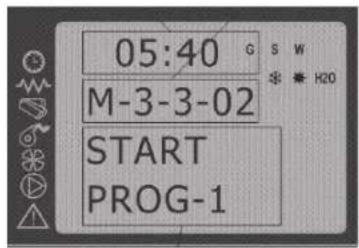 QLIMA Isotta 94 Sline - Sottomenu 03 - 03 - programma settimanale - 1