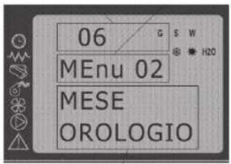 QLIMA Isotta 94 Sline - Menu 02 - set orologio - 1