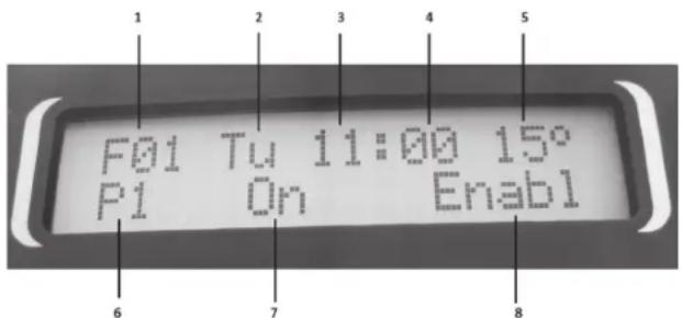 QLIMA Viola 1002 Sline - B TIMER-FUNKTION EINSTELLEN. - 1
