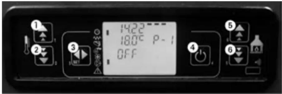 QLIMA Lindara 100Sline - INFORMAZIONI SUL DISPLAY - 1