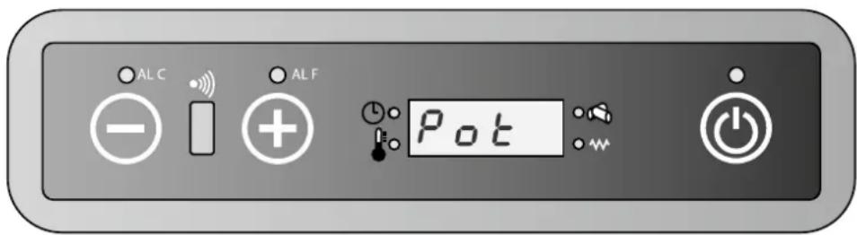 QLIMA Fiorina 902 SLINE - RÉGLAGE DE LA TEMPERATUREd follow the instructions. Reset the stove by pushing button 3 (see figure 2) on the display and holding it down for 3 seconds.

If the error message reappears after resetting, consult your supplier.

8.2 ERROR LIST - 1