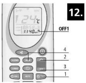 QLIMA Fiorina 902 SLINE - PROGRAMMA 2 (ON2 E OFF2)DNING AV KAMINEN - 2