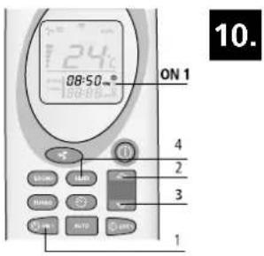 QLIMA Eleonora 742 Sline - PROGRAMMA 1 (ON1 EN OFF1) - 2