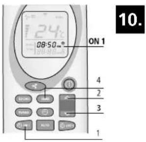 QLIMA Eleonora 742 Sline - PROGRAM 1 (ON1 OCH OFF1) - 2