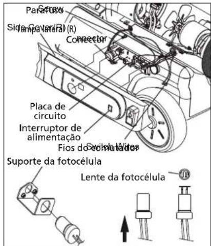 QLIMA DFA4100 Premium - SUBSTITUIÇÃO DO FUSÍVEL - 5