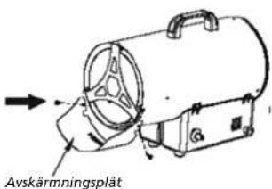 QLIMA GFA1030E - INLEDNING TILL INSTALLATION AV GFA1015 AVSKÄRMINGSPLÄT - 2