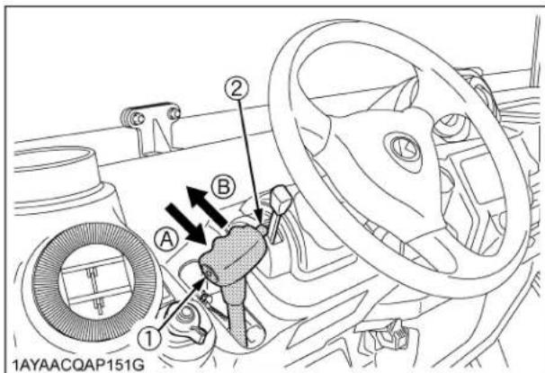 KUBOTA RTVX1100C - Vérification du frein de stationnement - 1